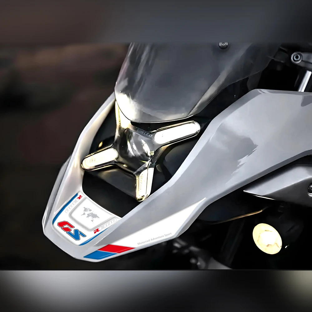 

3D Gel Front Nose Deflector Protection Decal Paint Protection Sticker Kit For BMW R1300GS R 1300 GS 2023 2024 Motorcycle