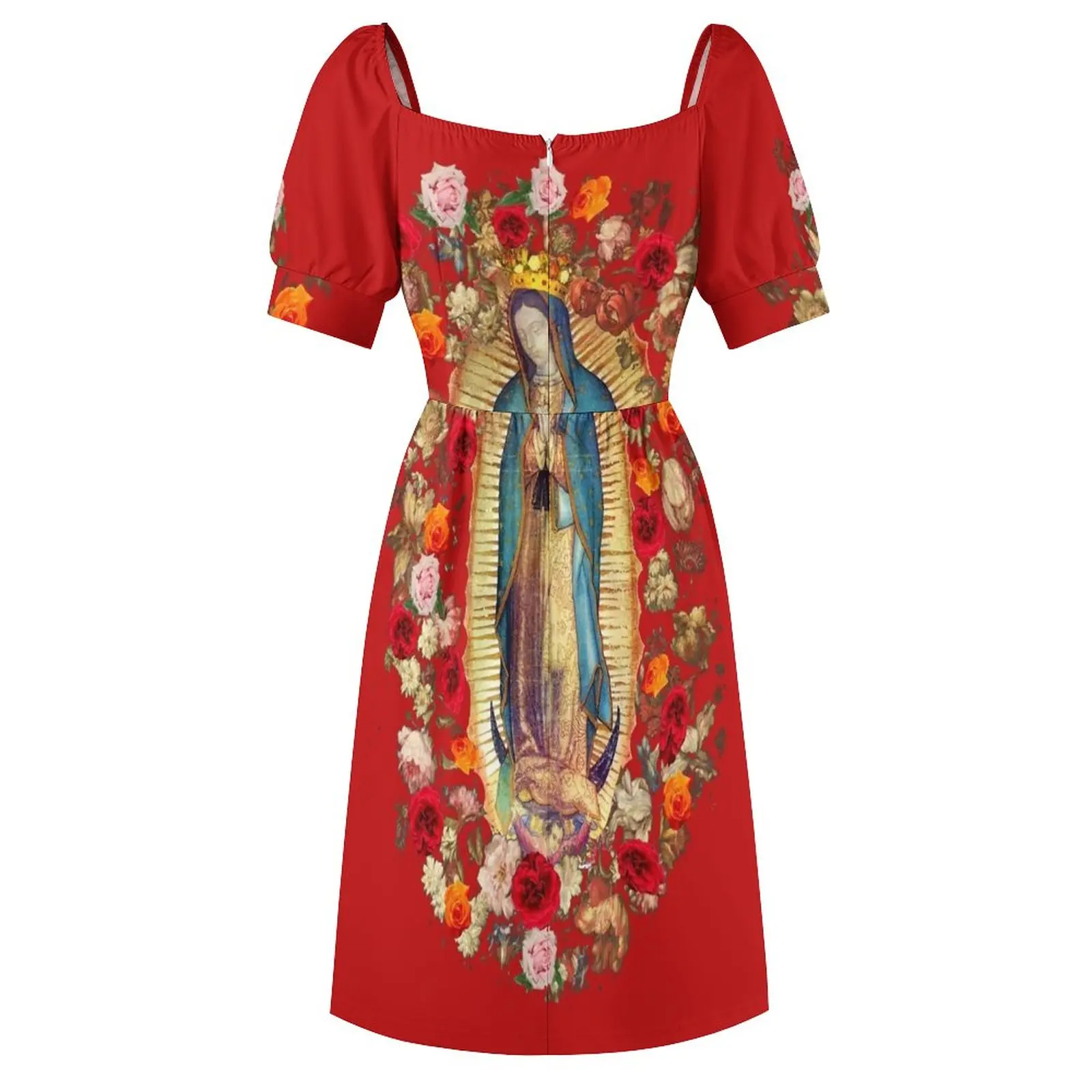 Our Lady of Guadalupe Mexican Virgin Mary Mexico Catholic Saint Dress dresses for special events women party dresses