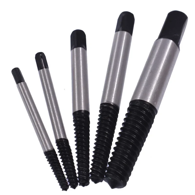 5PCs Broken Wire Extractor Boxed Sliding Teeth Damaged Screw Removal Tool  Stud Spanner
