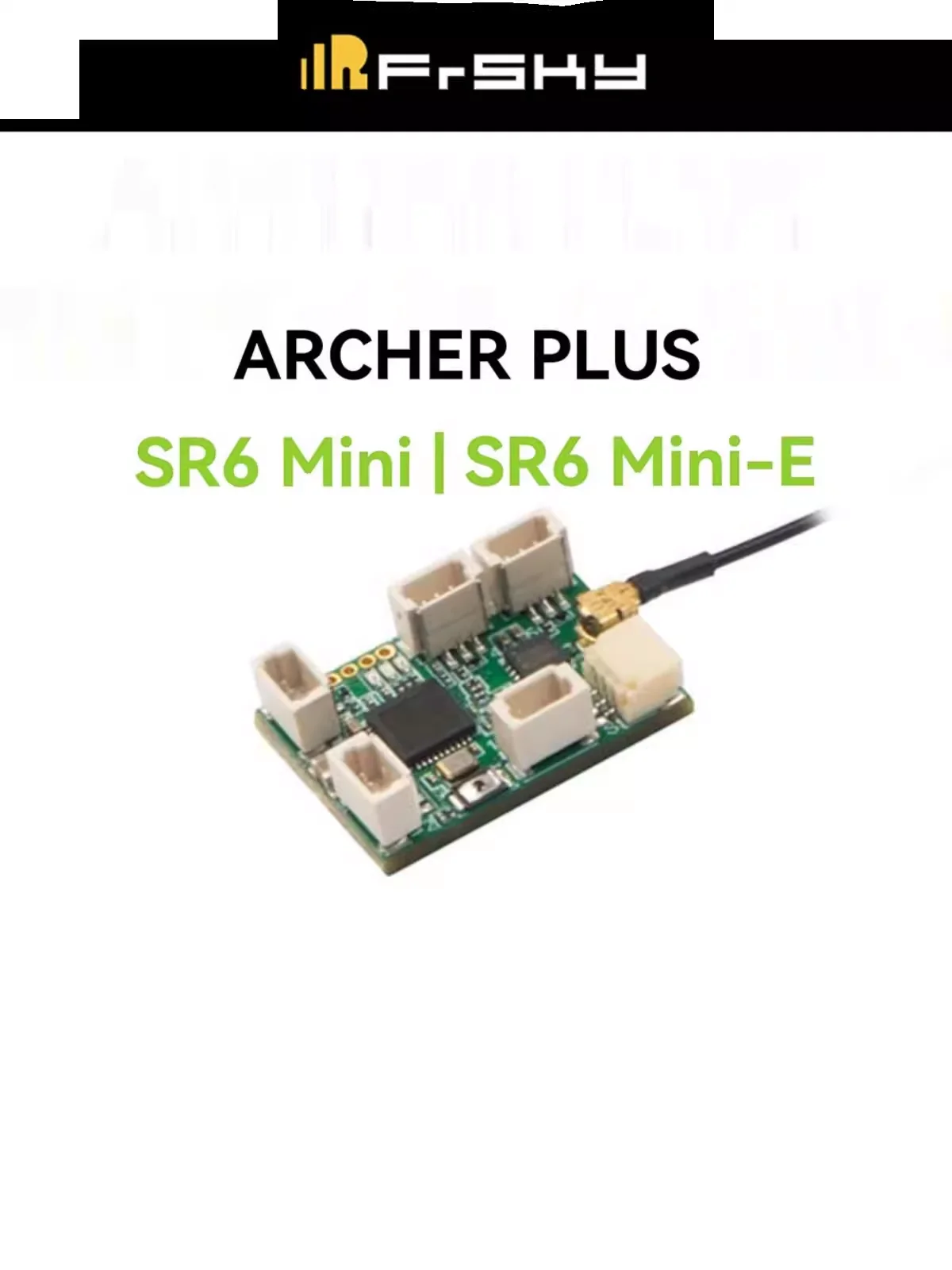 Frsky archer plus sr6 mini/sr6 MINI-E dual 5a gebürstet esc/6 hochpräzise pwm ausgangs kanal ports für rc modell