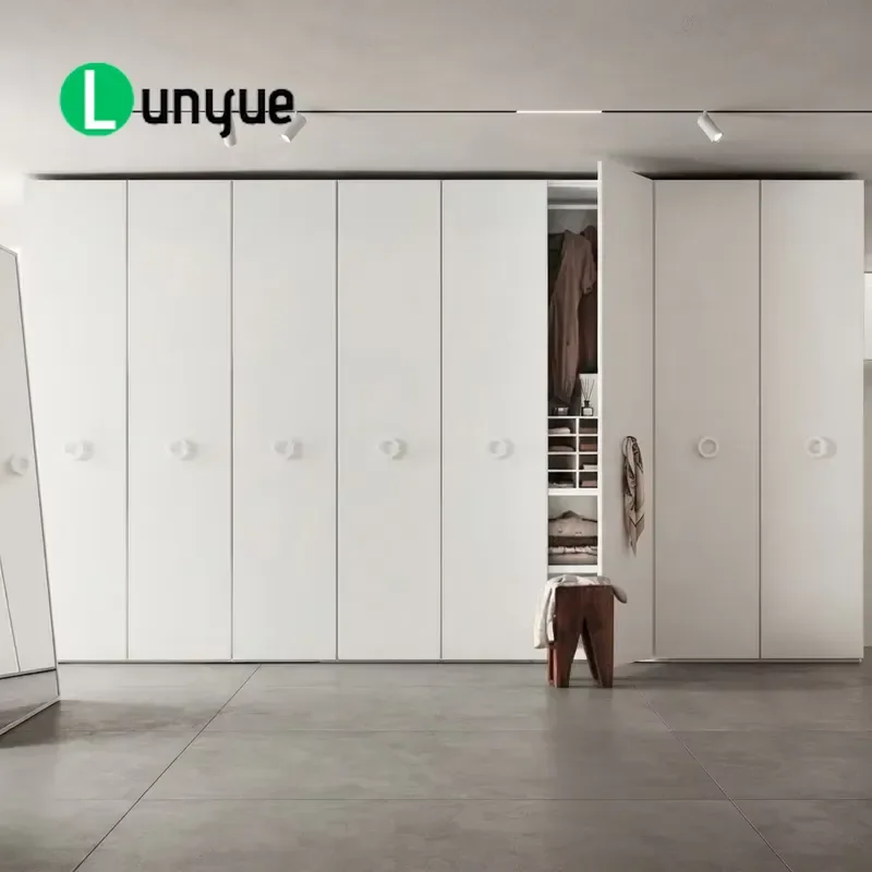 High Quality  Hot Design Wardrobe Space Saving Furniture for Residential Bedroom Apartment One Stop Solution Promotion