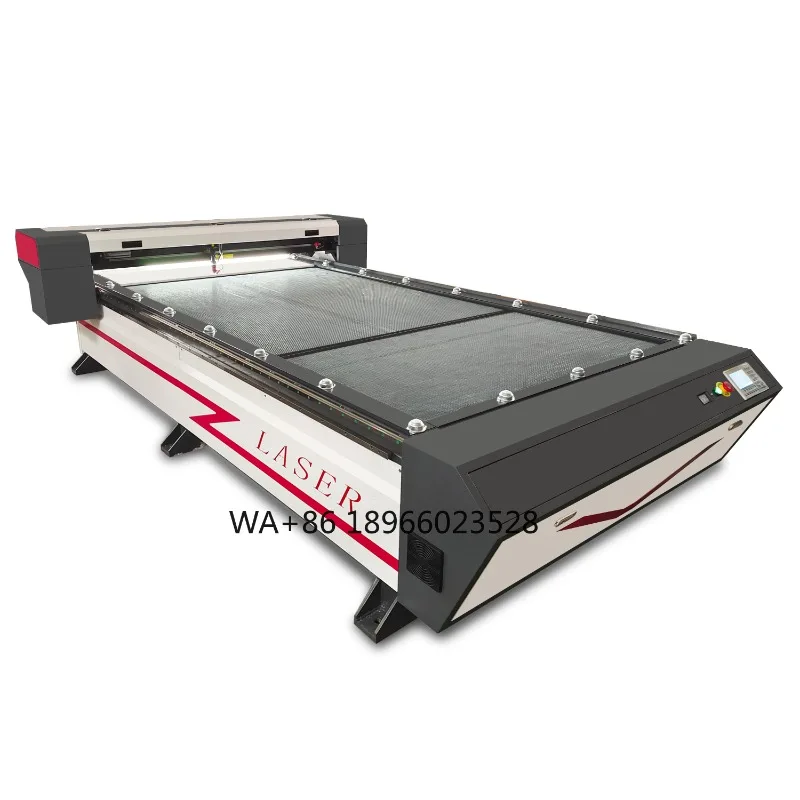 Rack 1530  Cutting and Engraving Machine 1500 * 3000 mm S & A  Chiller 550 Watt Fan Lead Glow Motor Honeycomb