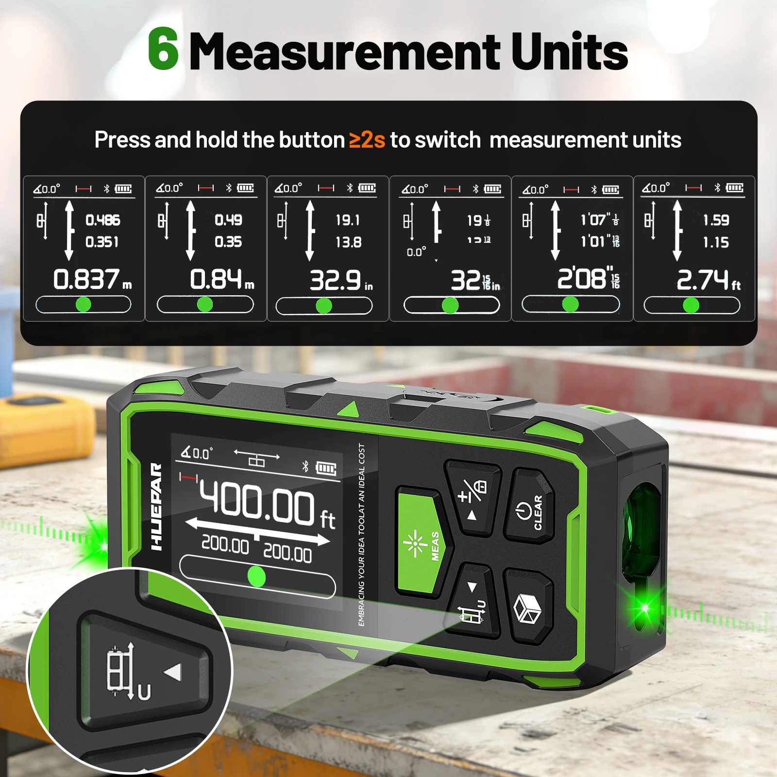 Huepar Green Dual Laser Rangef - Industrial Laser Training recensie en prijs