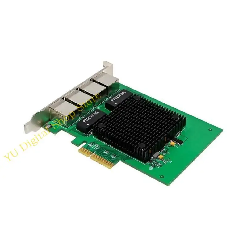 96BA Advanced 2.5Gbps PCIE X4イーサネットカードサポート2500Mbps 4XRJ45ポートアダプター高速