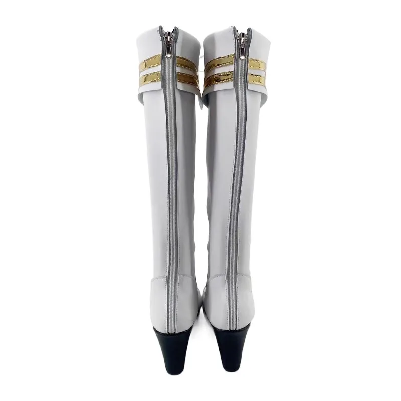 Anime Wuthering Waves Phoebe Cosplay Schuhe Frauen PU Hohe Stiefel für Halloween Karneval Party Weihnachten