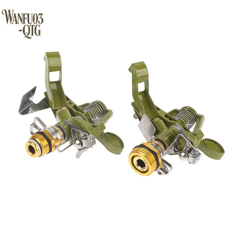 Hot 1/2 3/4 Inch Metal Pulsating Sprinkler 360 Degree Rocker Arm Rotating Lawn Watering Sprinklers For Garden Irrigation System