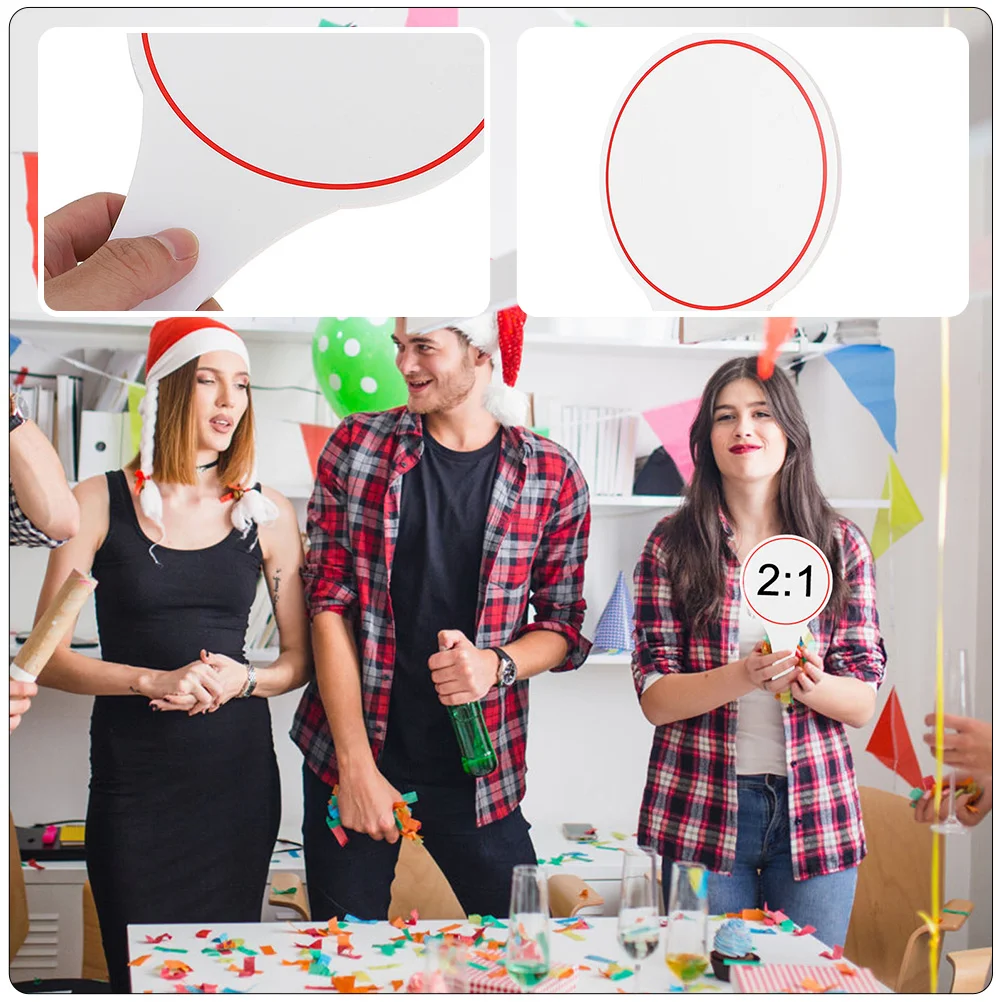 لوحة النتائج المحمولة للتعليم ، الدعائم التهديف ، محو الجافة ، الإجابة ، النتيجة والدقيق ، تسجيل التهديف ، علامات ، 4 قطعة #3