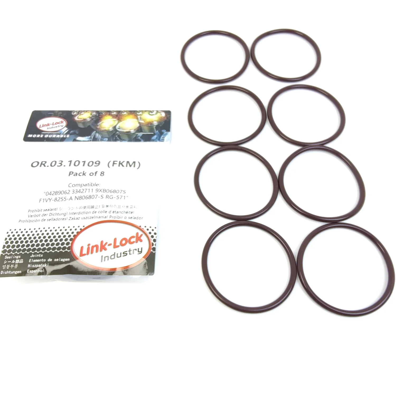 LINK-LOCK 8PCS OR.0…