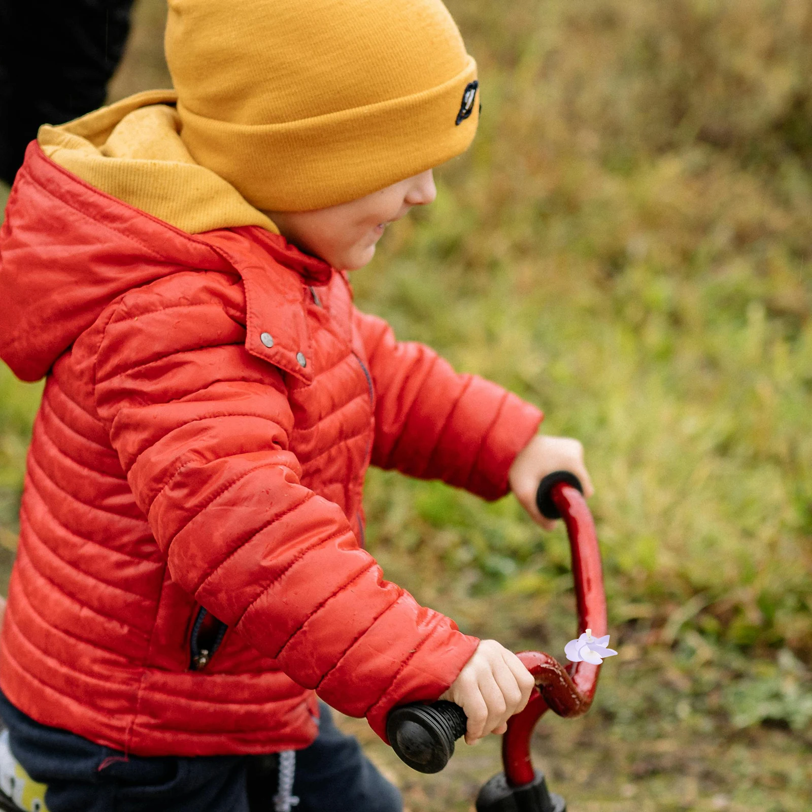 

3Pcs Bicycle Windmill Decoration Magnetic Mount Rotating Sakura Flower Handlebar Pinwheel for Road Mountain Bike Accessories
