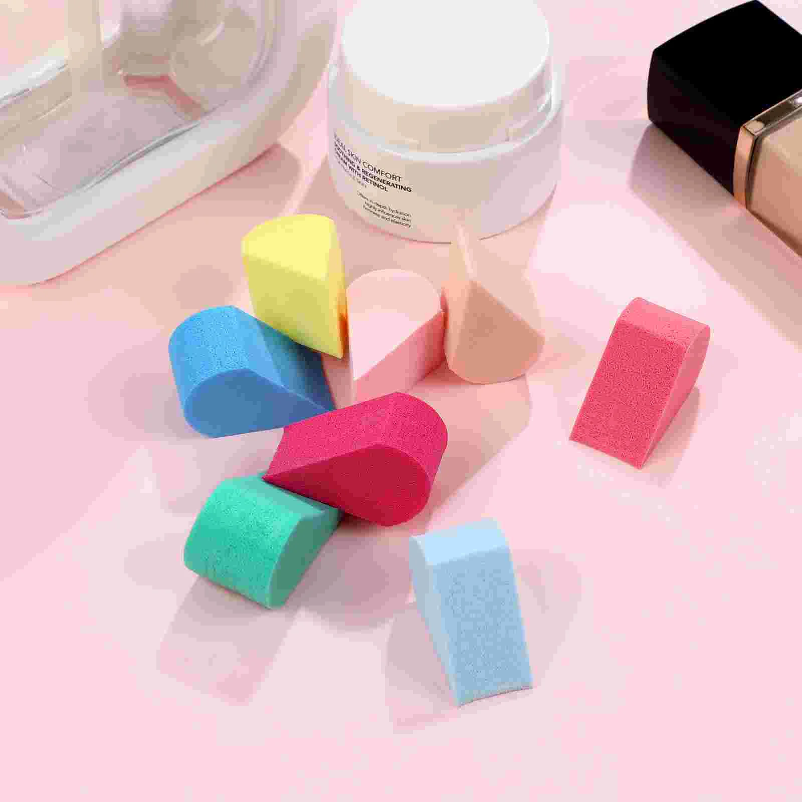 Elastic Sponges Soft Cosmetic Puff Wet And Dry Use Beauty Makeup Sponges Blenders  Makeup Sponges Makeup Blenders