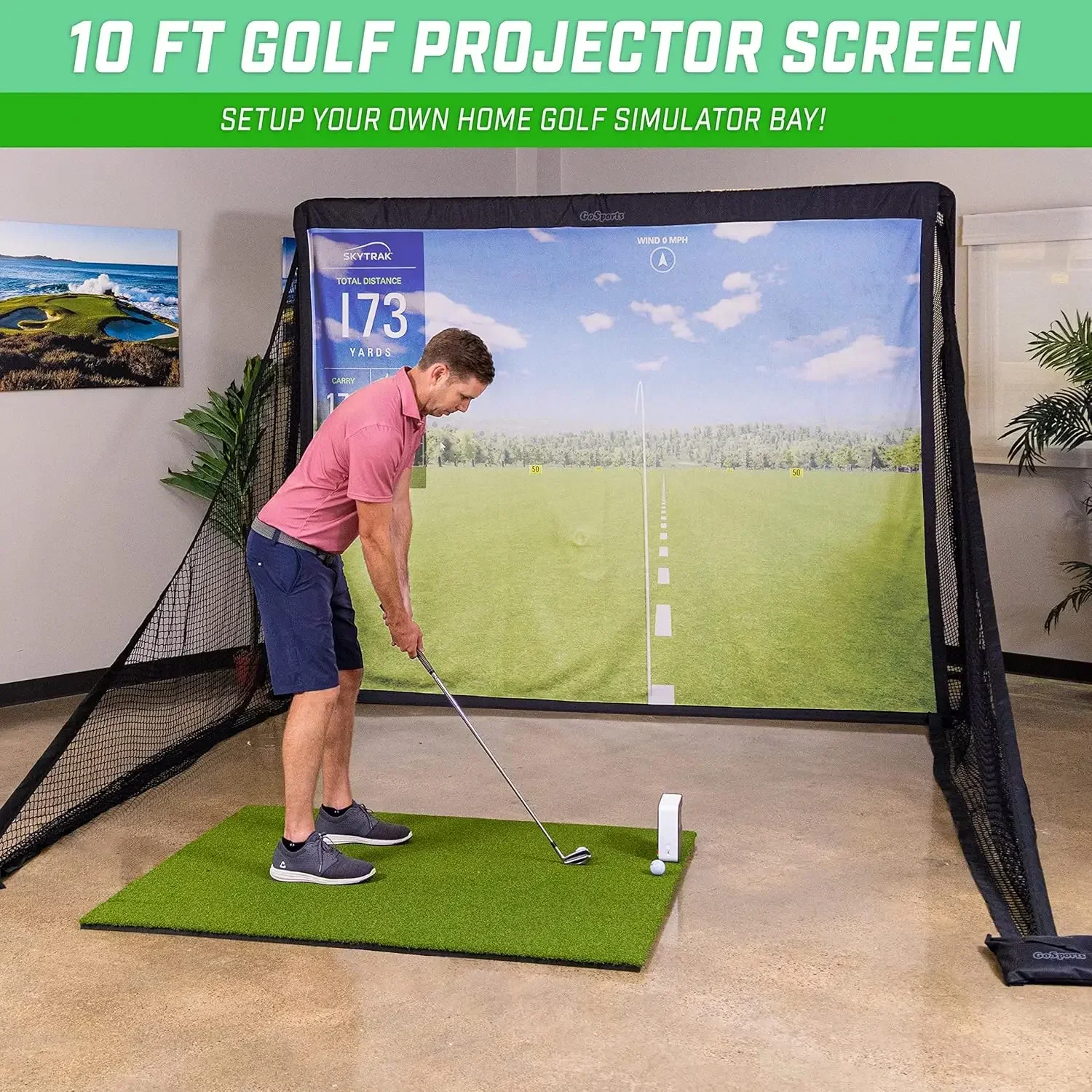 Golf Simulator Impact Screen - Choose