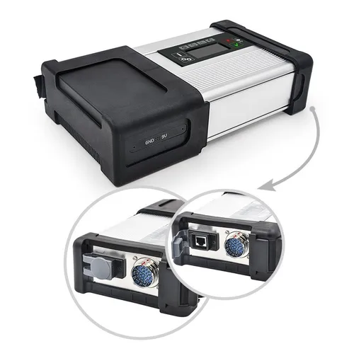 Imagen 2 del producto V2025.03 MB Star C5 PLUS DOIP con ordenador portátil CF53 Sd Connect C5 Wifi DOIP multiplexor Xentry Software SSD herramienta de diagnóstico de camión de coche