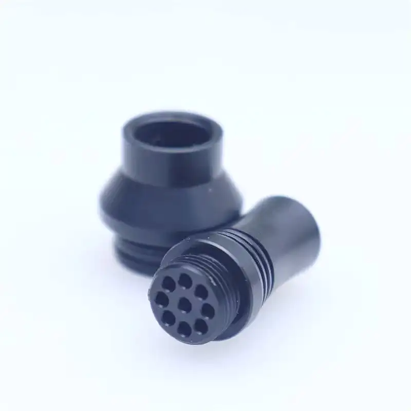 1 قطعة 510 810 9 ثقوب تحويلة مكافحة البصق النفط الفولاذ المقاوم للصدأ البلاستيك مزيج بالتنقيط تلميح