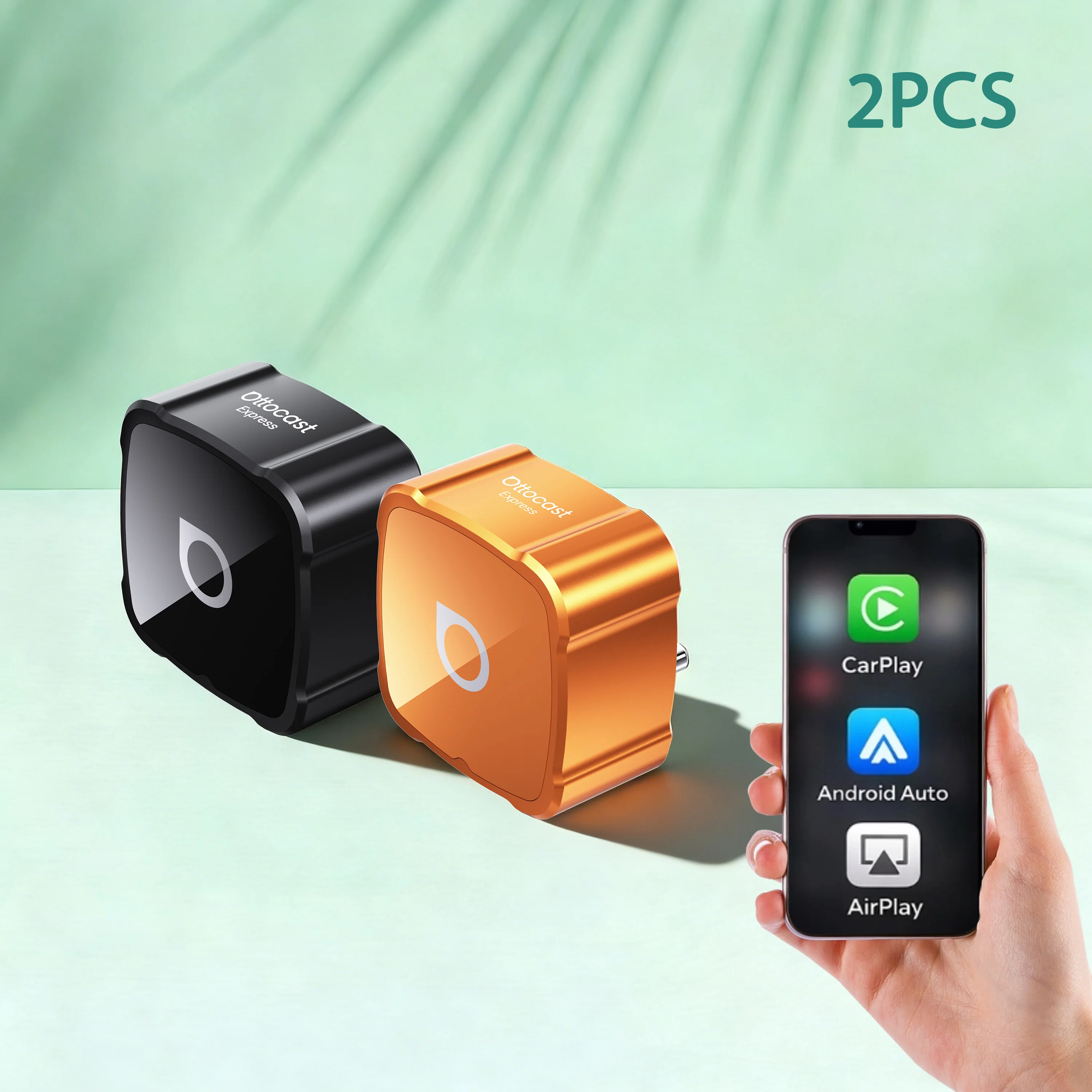 Ottocast MINI AIR ワイヤレスCarPlay Android Autoアダプター AirPlay