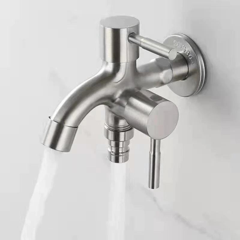 One in, two out faucet, one in, two out washing machine dual control, one in, multi-functional mop sink faucet