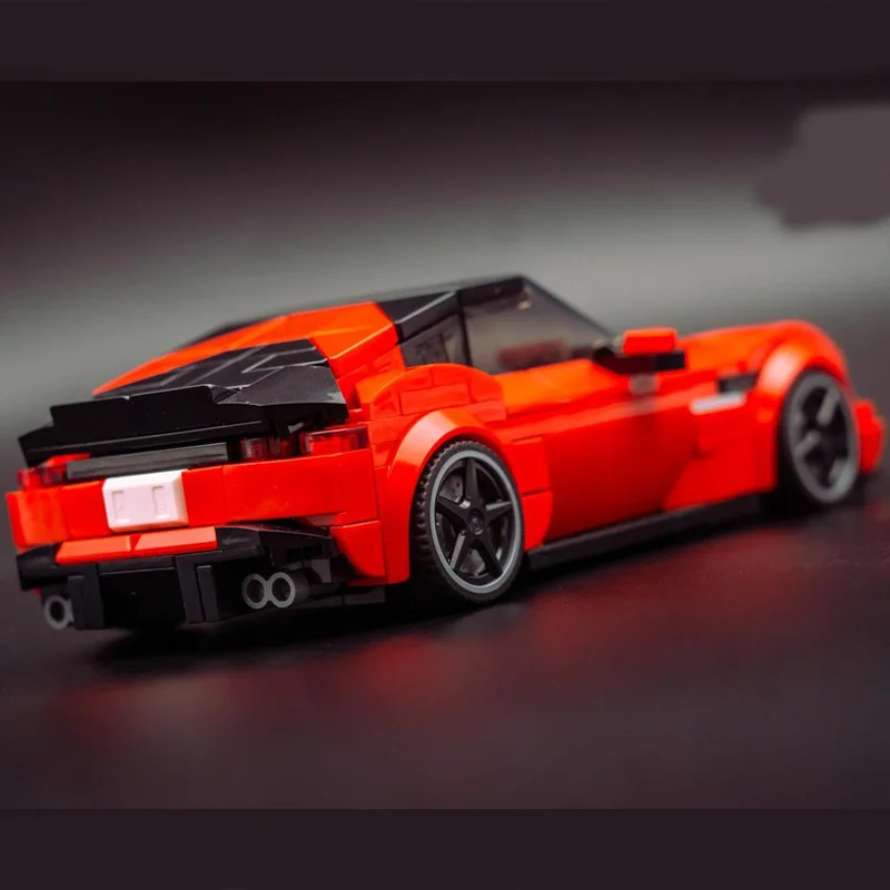 391 pezzi Nuovo MOC ​ ​ Champions City Highway 12 Cilindri Supercar Blocchi educativi modulari per bambini Regalo giocattolo