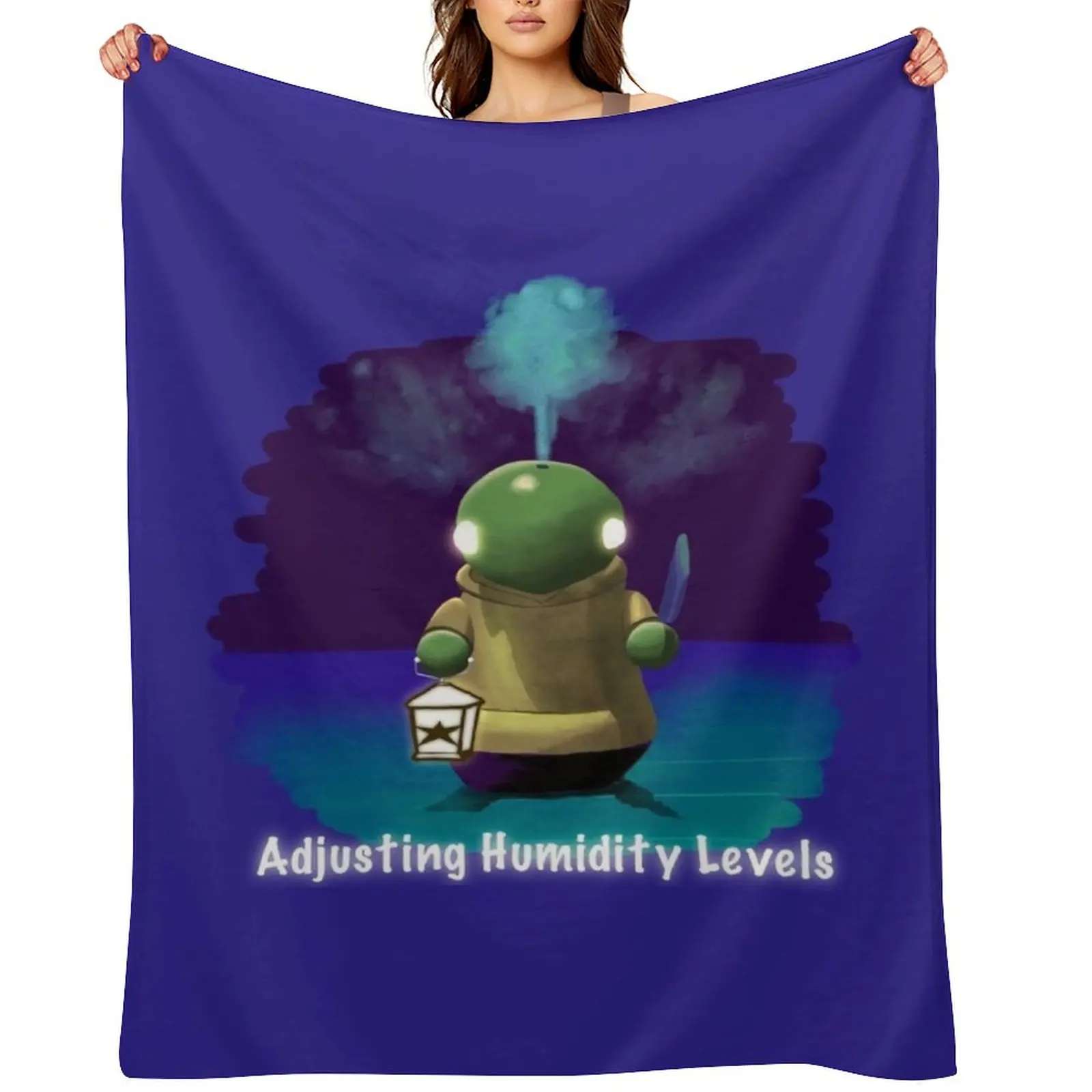 

Tonberry humidifier in the Haunted Hotel- ff7 Rebirth Throw Blanket Luxury Thicken Nap sofa bed Giant Sofa Blankets