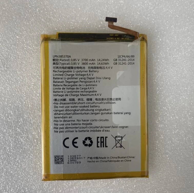 

100% Original For Hisense A6L Battery LPN385370A HLTE730T 3800mah