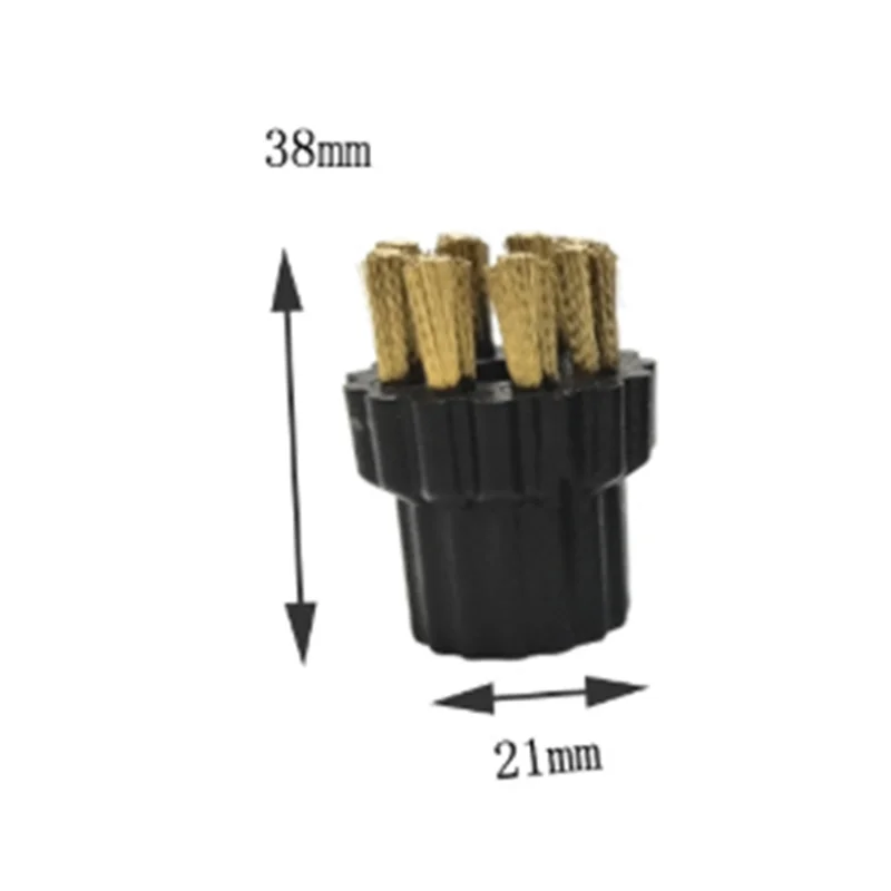 ABVI-M8 스티머 노즐 브러시 헤드 하드 표면 브러시 헤드 스팀 청소기 액세서리 용 교체 부착물