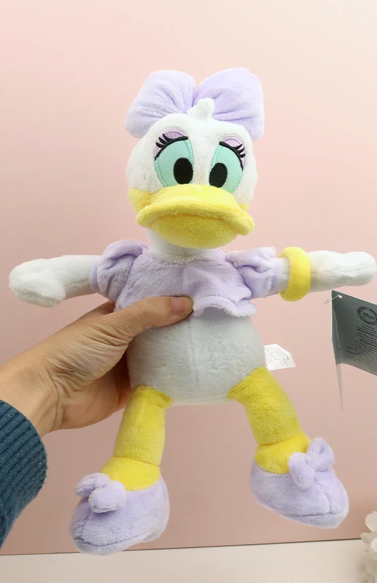 30cm Donald Duck Daisy Mickey Mouse Plüschtier-Set Niedliche Cartoon-Stofftiere Paar-Geschenk für Kinder Filmfans Geburtstagsgeschenk – Detail 11