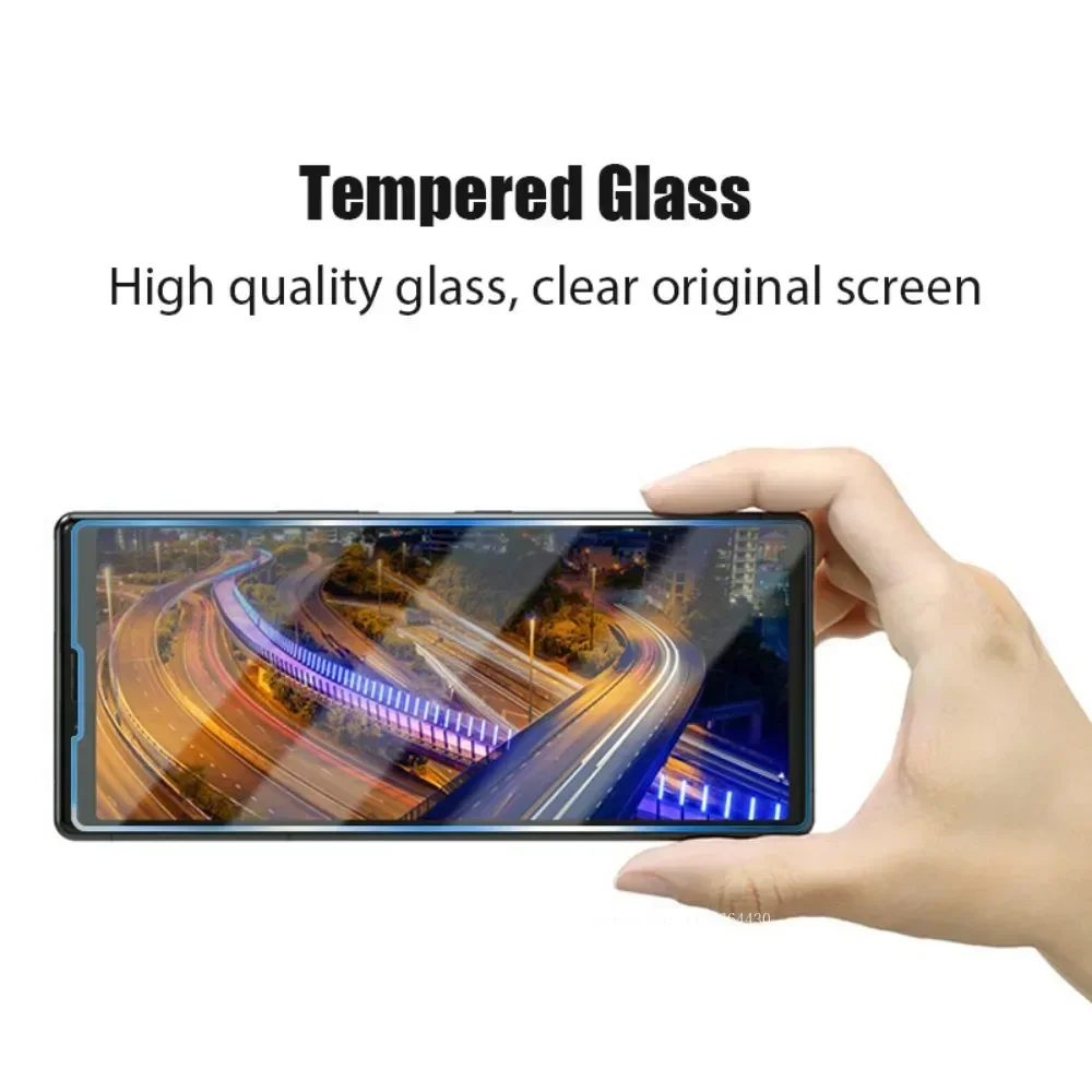 3PCS Tempered Glass for Sony Xperia 5 10 II Plus XA1 Screen Protector for Sony Xperia L L2 L3 L4 XZ1 Z3 Z4 Z5 Compact Glass