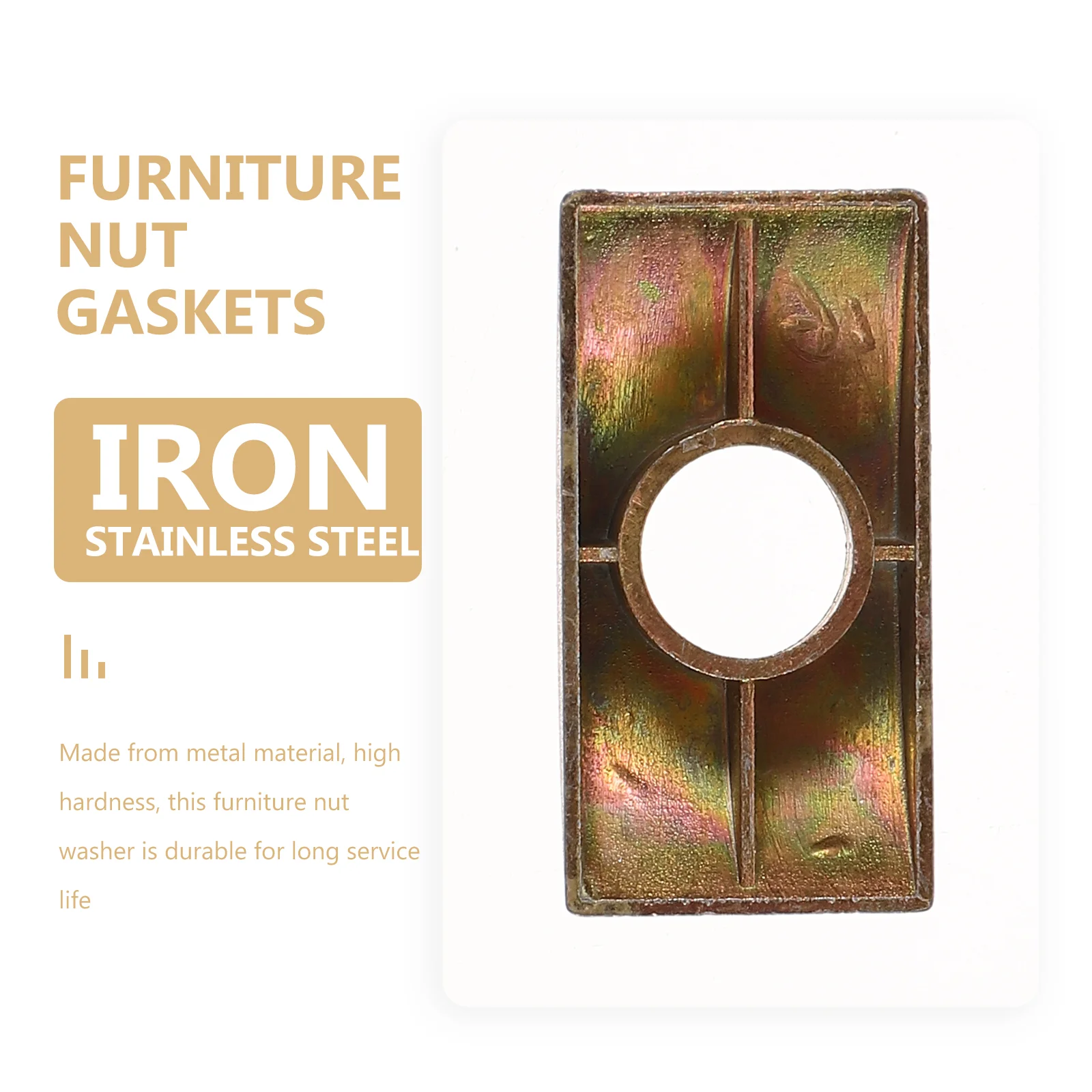 25 ชิ้นเครื่องซักผ้าเฟอร์นิเจอร์ปะเก็นอ่อนนุชโลหะ Connector Spacer เตียงฮาร์ดแวร์เฟอร์นิเจอร์อุปกรณ์เสริมเฟอร์นิเจอร์