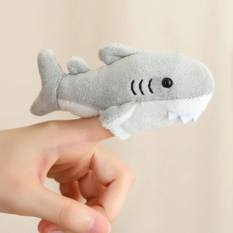 9CM Mini Fingerpuppen Lernspielzeug Für Kinder Hand Cartoon Vögel Meerestiere Plüschpuppe Handpuppen Erzählen Geschichte Geschenke – Detail 17