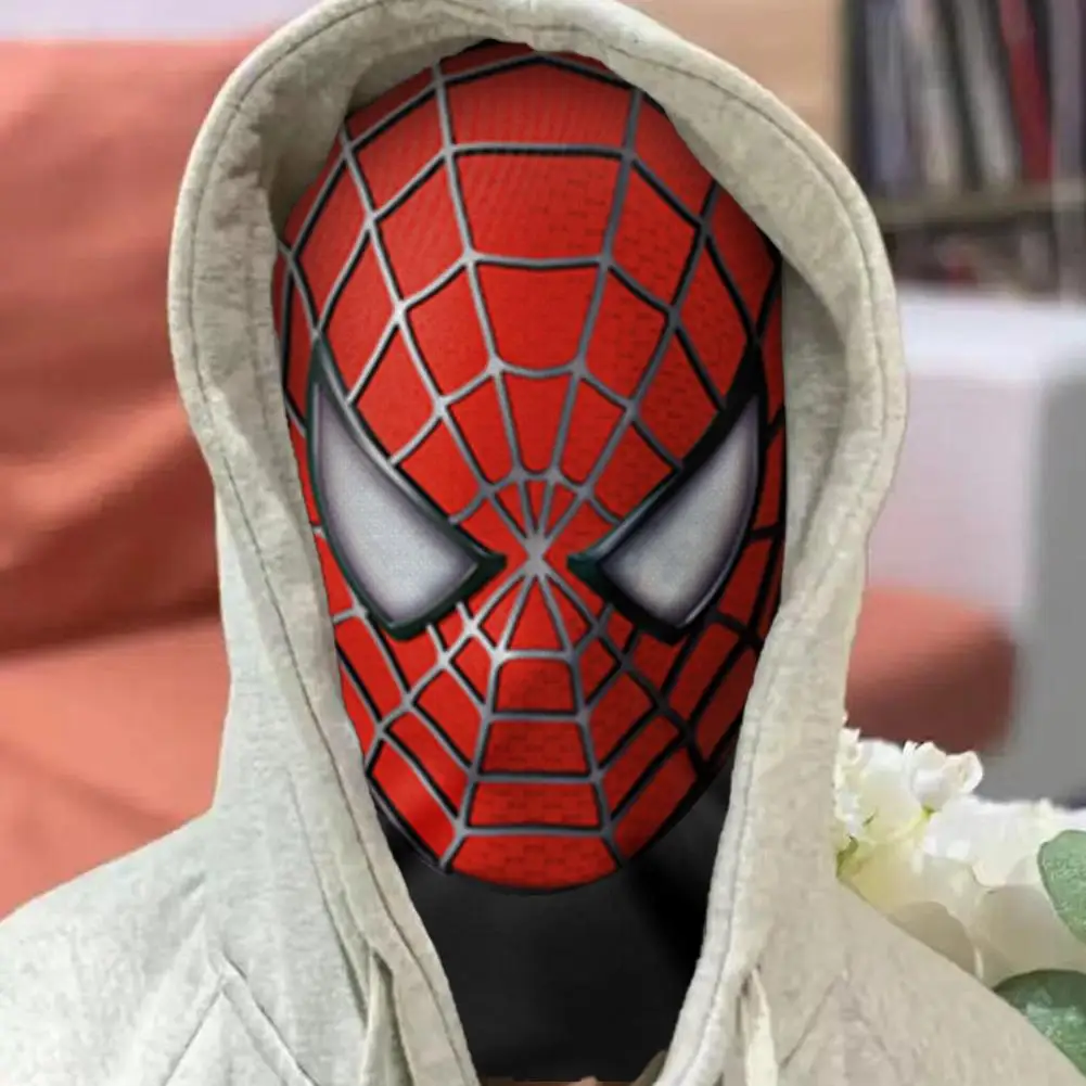 3D Realistic Full Face Visual Mask Realistic Celebrity Performer Face Mask Props Costume For Party Supplies Cosplay