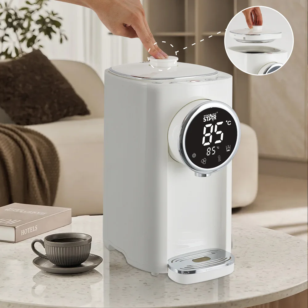Electric Water Heaters Winning household LCD display child lock boiling thermal insulation overheating protection bottle 온수히터
