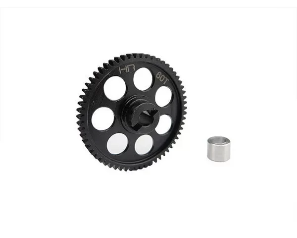 Hot Racing SLTN60M5 Steel Spur Gear 0.5 Module 60T #45 Hardened Carbon Steel for 1/18 LaTrax Teton/Rally/SST