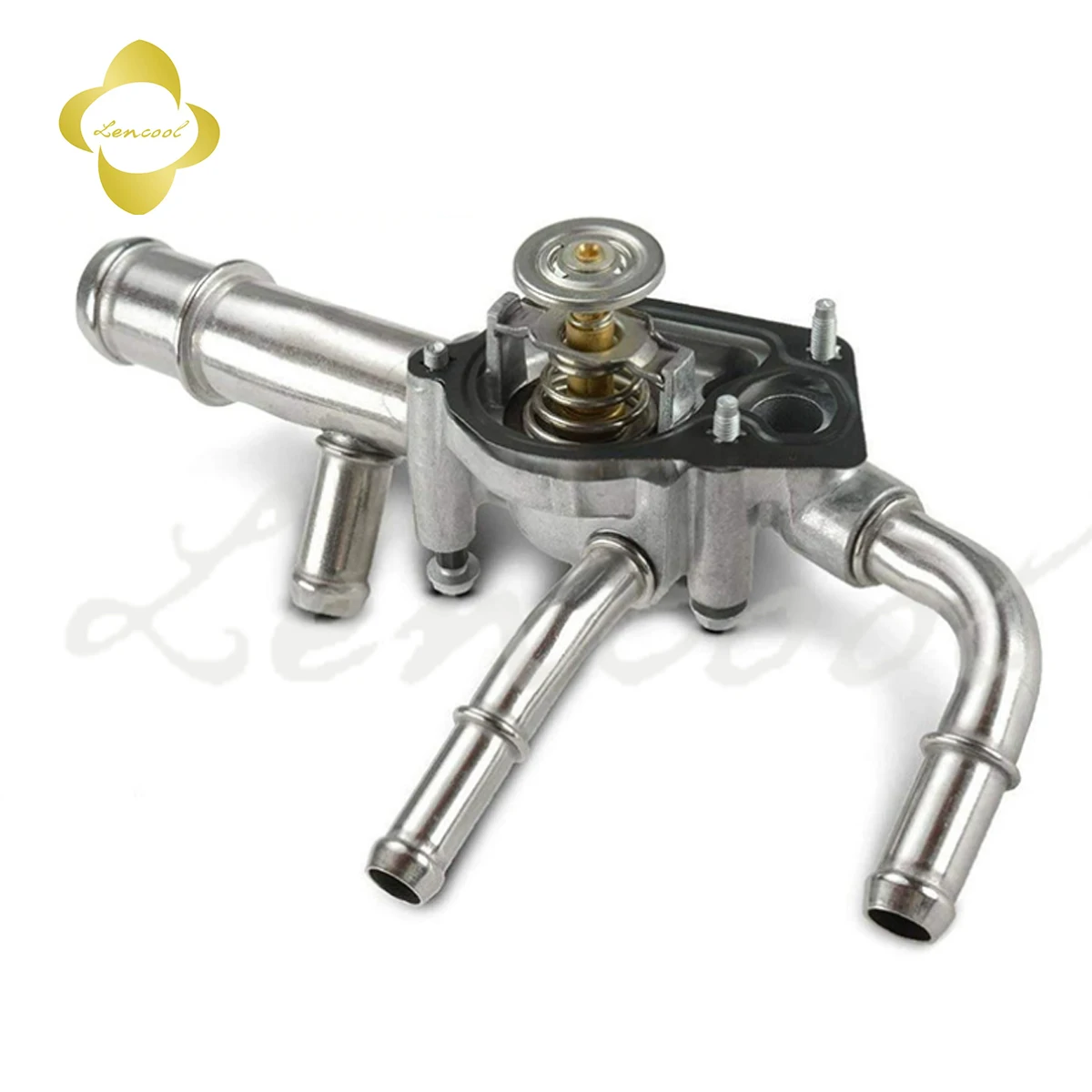 

12638836 12651113 Алюминиевая крышка корпуса термостата, розетка охлаждающей жидкости двигателя, подходит для Buick Cadillac Chevy GMC Equinox Impala Malibu