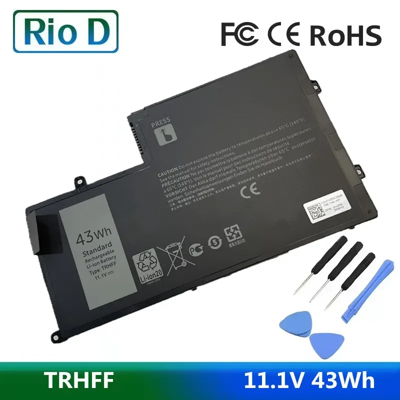 

TRHFF Laptop Battery For DELL Inspiron 14-5447 15-5547 5548 5545 P39F P49G 5557 5542 5445 5448 5443 3450 11.1V 43Wh