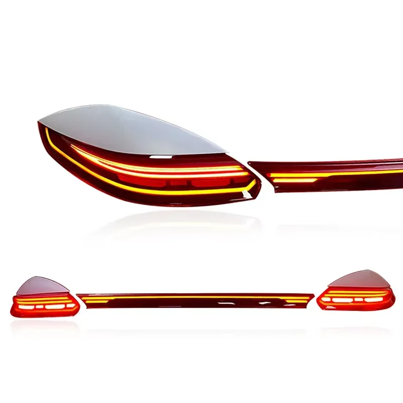 Auto Full-Width Strip Through Shape Taillight for 970.1 970.2 New Upgrade Sequential Rear Lights