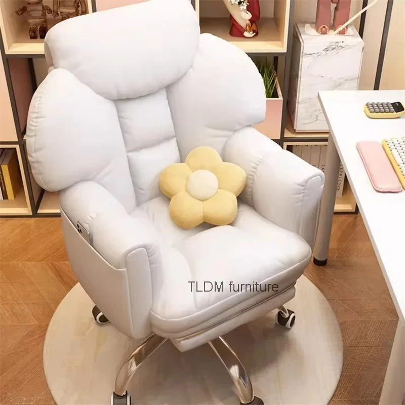 

Home Comfortable Long-term Sitting Ergonomic Gaming Chairs Nordic Computer Armchair Office Liftable and Rotatable Desk Chair