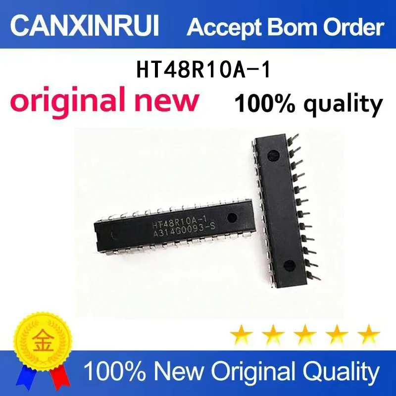 

(5-100 шт.) Совершенно новый оригинальный микроконтроллер HT48R10A-1 с прямым подключением DIP-24, 8-битный, тип вход/выход, чип IC.