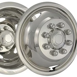 17 Inch Wheel Simulators for Pick-up Trucks Hub Rim Skin Chrome Cover Parts other exterior accessories