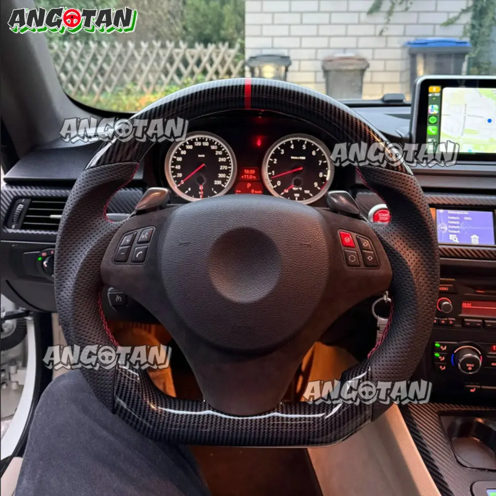 

Рулевое колесо Hydro-Dip из углеродного волокна для BMW E89 E90 2005-2012 E91 2006-2012 E92 E93 2007-2012 328i 335i с отверстиями для лопастей SSG