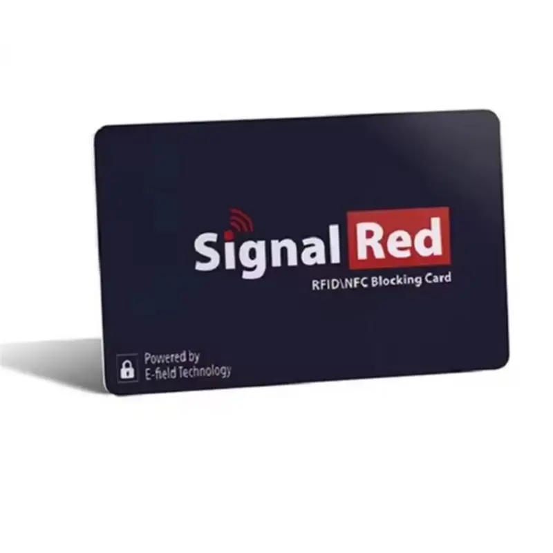 AAAEL-5PC RFID Blocking Card Contactless Debit Credit Card Passport Protector Blocker Smart Design RFID Blocker