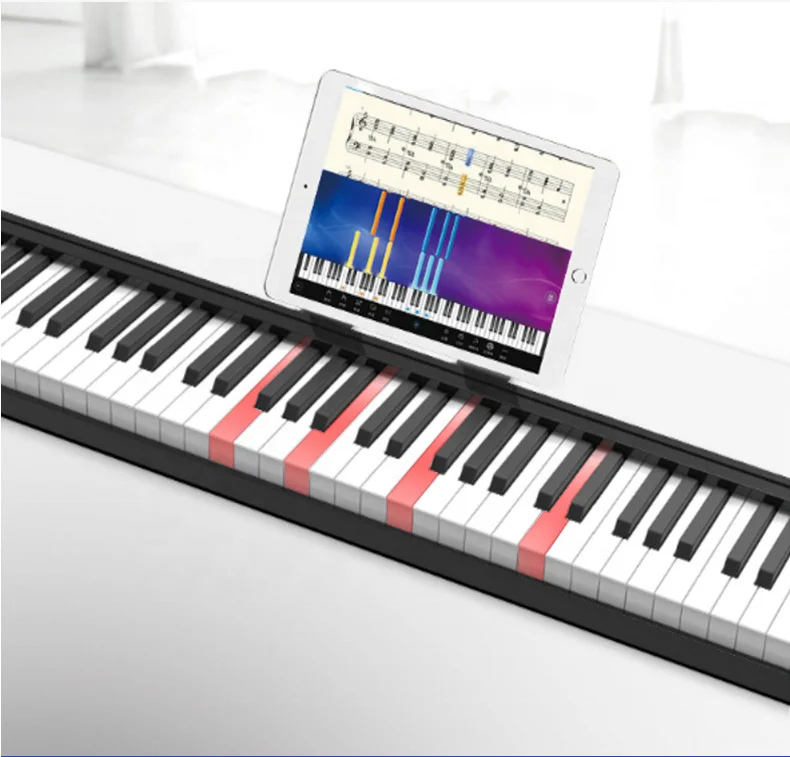 Wholesale new 88 key light arrangement portable beginner practical keyboard electronic organ