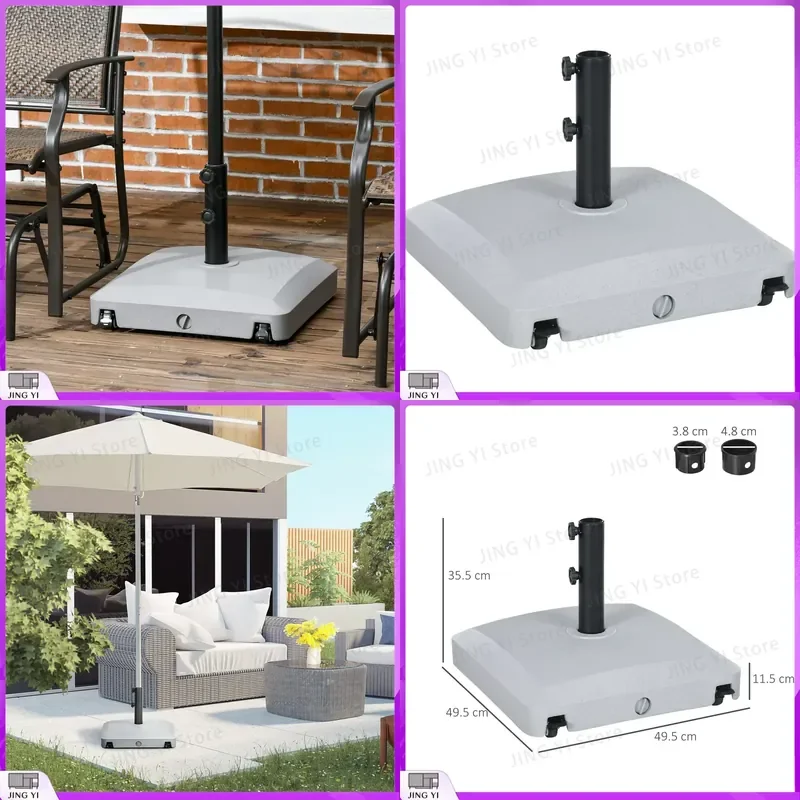 heavy-duty-outdoor-umbrella-base-stand-43kg-water-fill-or-60kg-sand-fill-with-wheels-and-brakes-for-garden-patio-market
