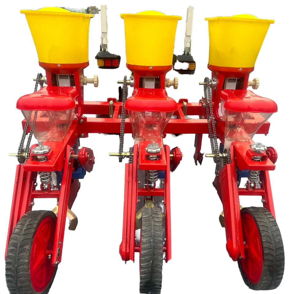 【Hot】Exquisite 3-Row Seeder Planter for Corn Soybean Cotton