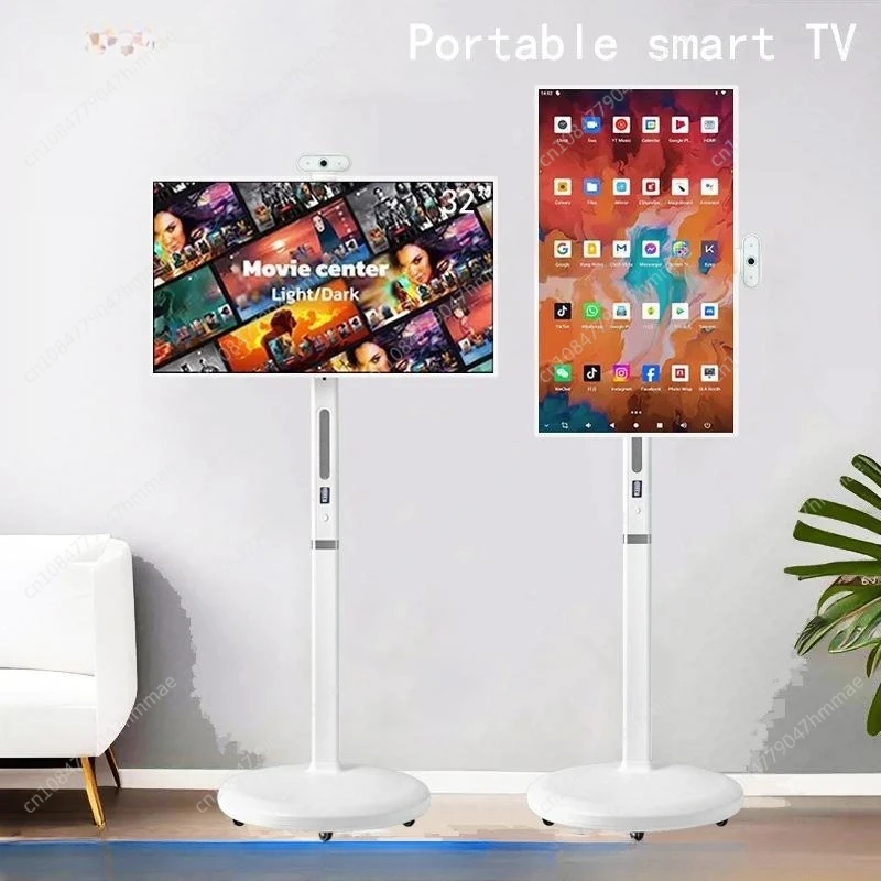 

New 32 inch floor standing intelligent touch screen Android system/mobile TV/home/8+128GB/AI voice remote control 1PCS