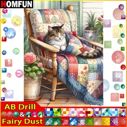 HOMFUN Fairy Dust AB Diamond painting 