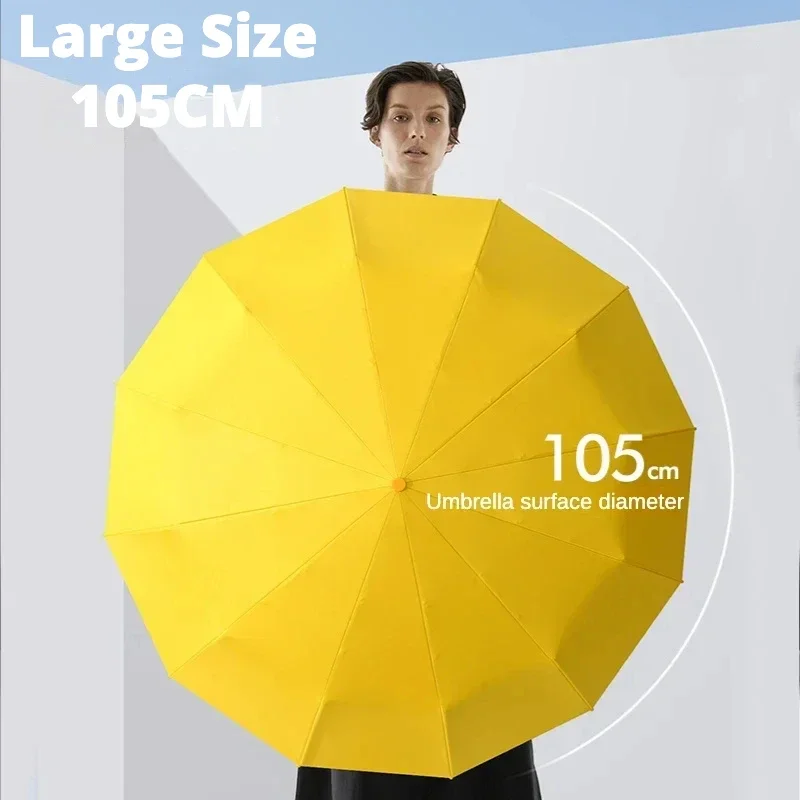 Xiaomi 72 Bone Fully Automatic Umbrella Special Color Sun UV Protection Rain Umbrella Folding Windproof Strong for Men Women