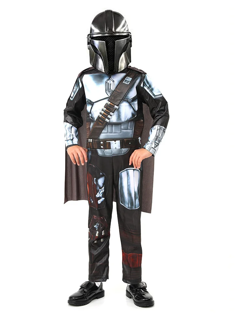 

Galaxy Boun Mandalorian Children's Cartoon Costume loween Par Festival Performance Clothes Boys' Performance Ou...