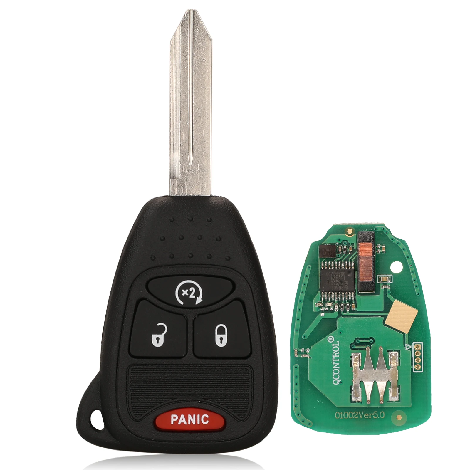 Jingyuqin OHT692713AA OHT692427AA 315MHz/434MHz Für Jeep /Chrysler /Dodge 300 200 Fernbedienung Autoschlüssel ID46 PCF7941 Chip 4/5 Tasten
