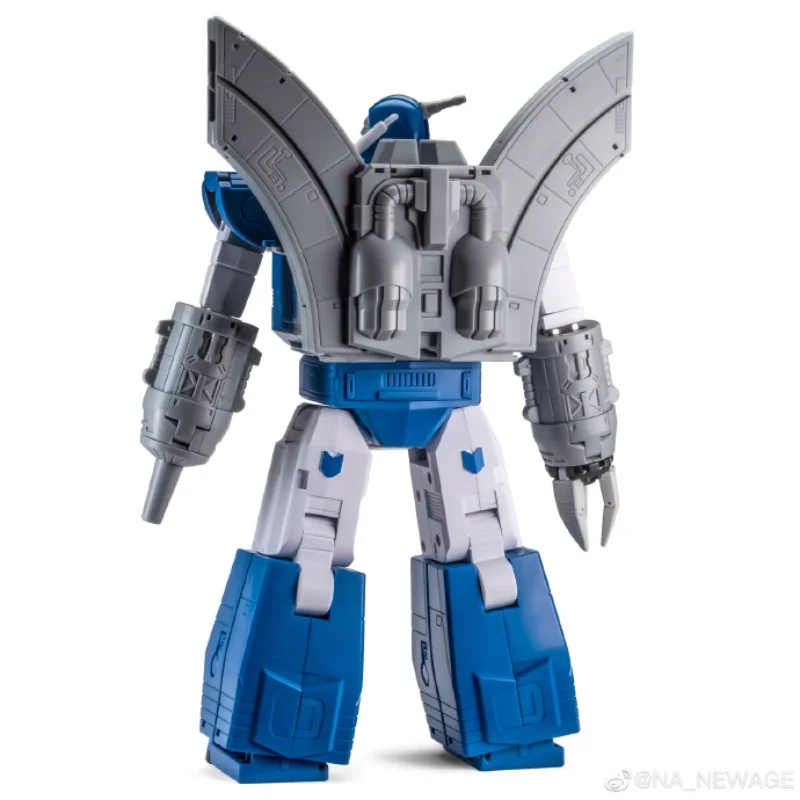 【สินค้าเฉพาะจุด】ของเล่นแปลงร่างดั้งเดิม NEWAGE NA H53B Blue Power King Kong Guard Action Doll