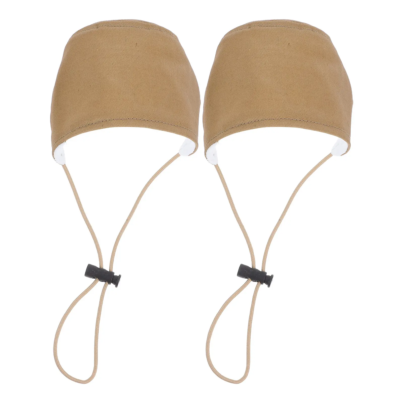 

2Pcs Shoe Covers Heel Protective Cover for Driving Anti-Wear Waterproof Reusable Unisex Sole Protector Pad Men Women Khaki