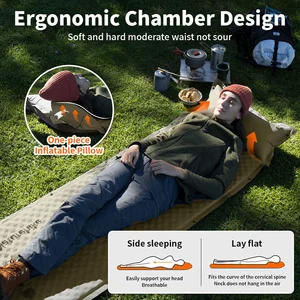 Nệm không khí tự động tự động, cắm trại ngoài trời, đệm ngủ 1 hoặc 2 người, đi bộ trên giường không khí, D01 12 Nệm bán hàng chính Naturehike cặp đôi - №10
