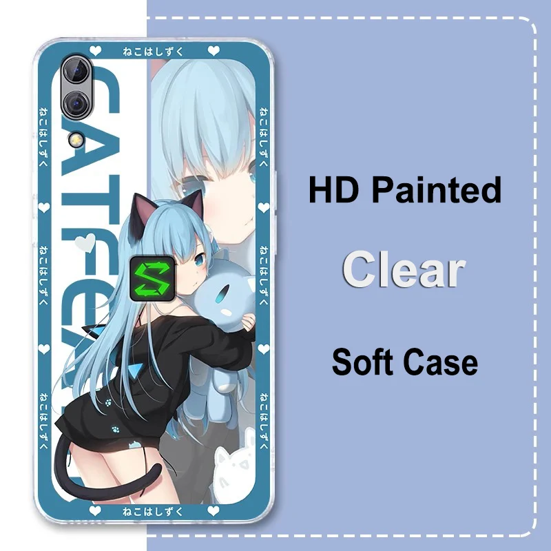 For xiaomi mi Black Shark 2 Case Blackshark 2 TPU soft Back Cover Black Shark 2 Pro Game Phone Shell 6.39\